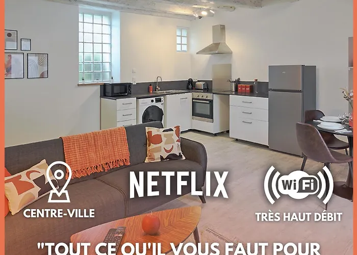Centre-Ville - Fibre - Netflix - T2 Le Rieffel