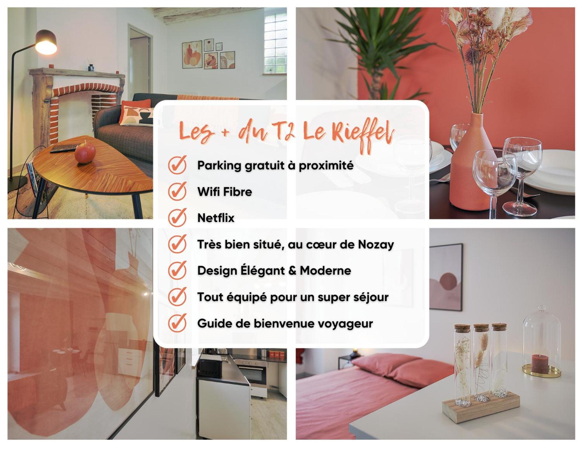 Centre-ville - Fibre - Netflix - T2 Le Rieffel Apartment *