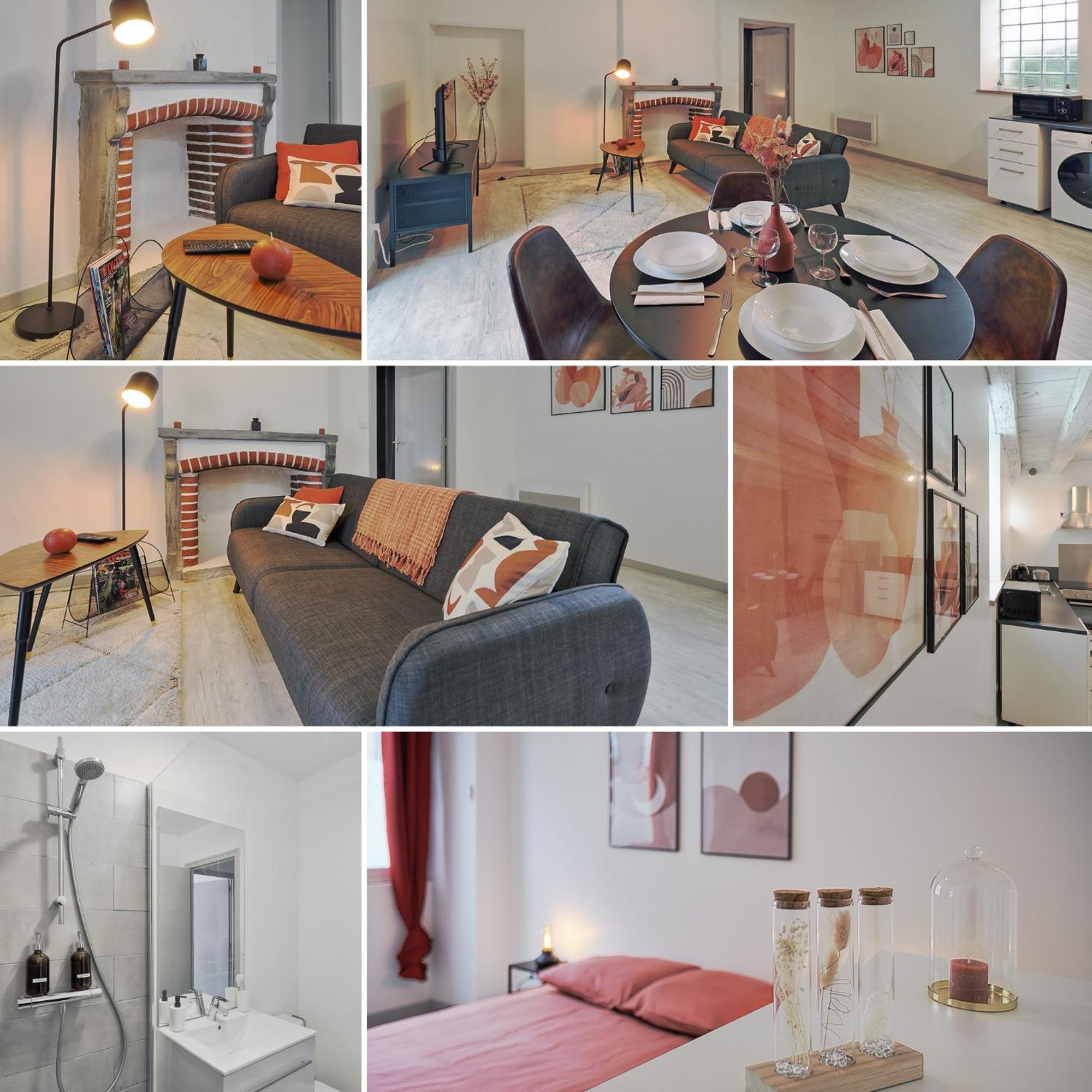 Appartement Centre-ville - Fibre - Netflix - T2 Le Rieffel Nozay (Loire-Atlantique)
